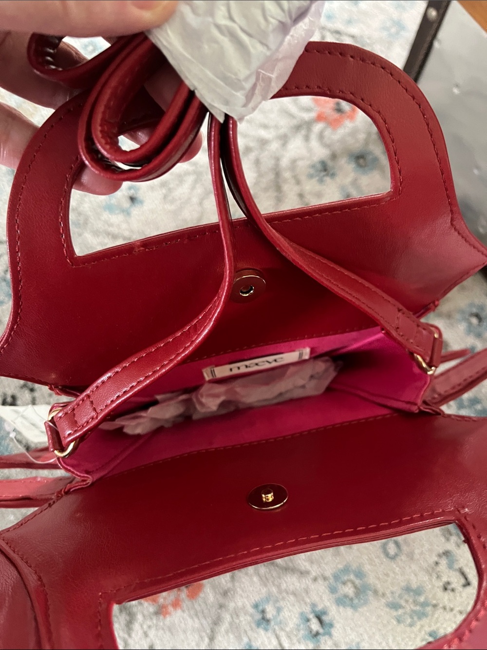 NWT Anthro Maeve Raffia Sea Lobster Creature Handbag 🦞 - Picture 7 of 13